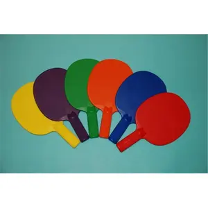 212 MAIN Granulated Peel-Proof Plastic Table Tennis Racket Assorted Set - 6-Color Assortment, Plastic Construction