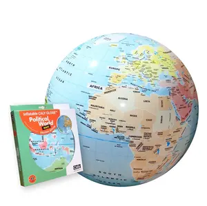 The Political World 16.5-inch Inflatable Globe