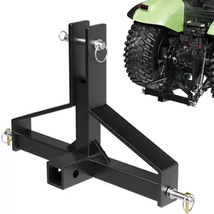 Garvee Heavy Duty 3 Point Quick Hitch 2 in Receiver, Compatible with Category 1 Tractor, Farm Equipment & Subcompact Trailer Hitch Attachments