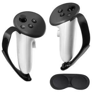 CoBak Controller Grips for Meta Quest 3 Accessories, Adjustable Knuckle Straps for Touch Plus Controllers