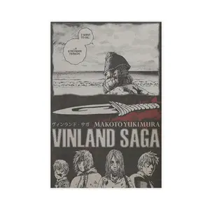 Vinland Saga Anime X Fhd Wall Decor Wall Hangings Museum Poster Print