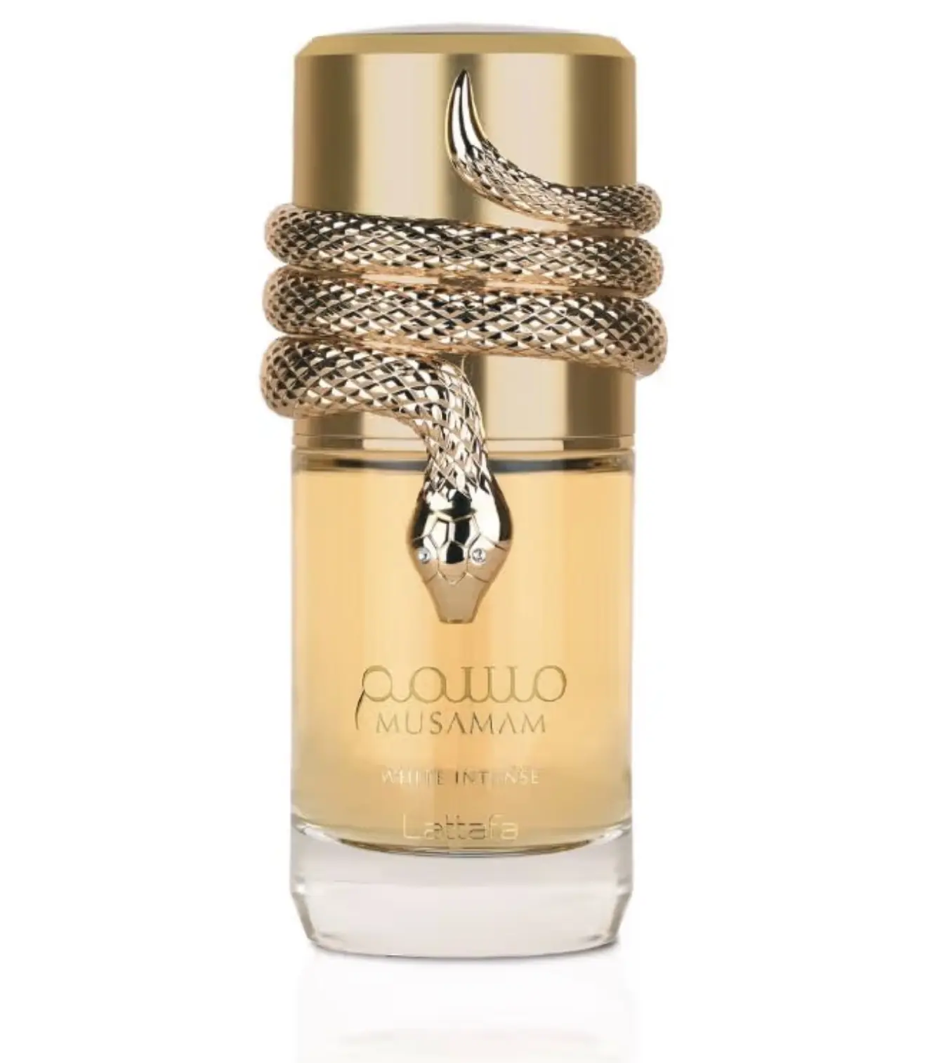 Lattafa Musamam White Intense Eau de Parfum Spray for Unisex, 3.4 Ounce