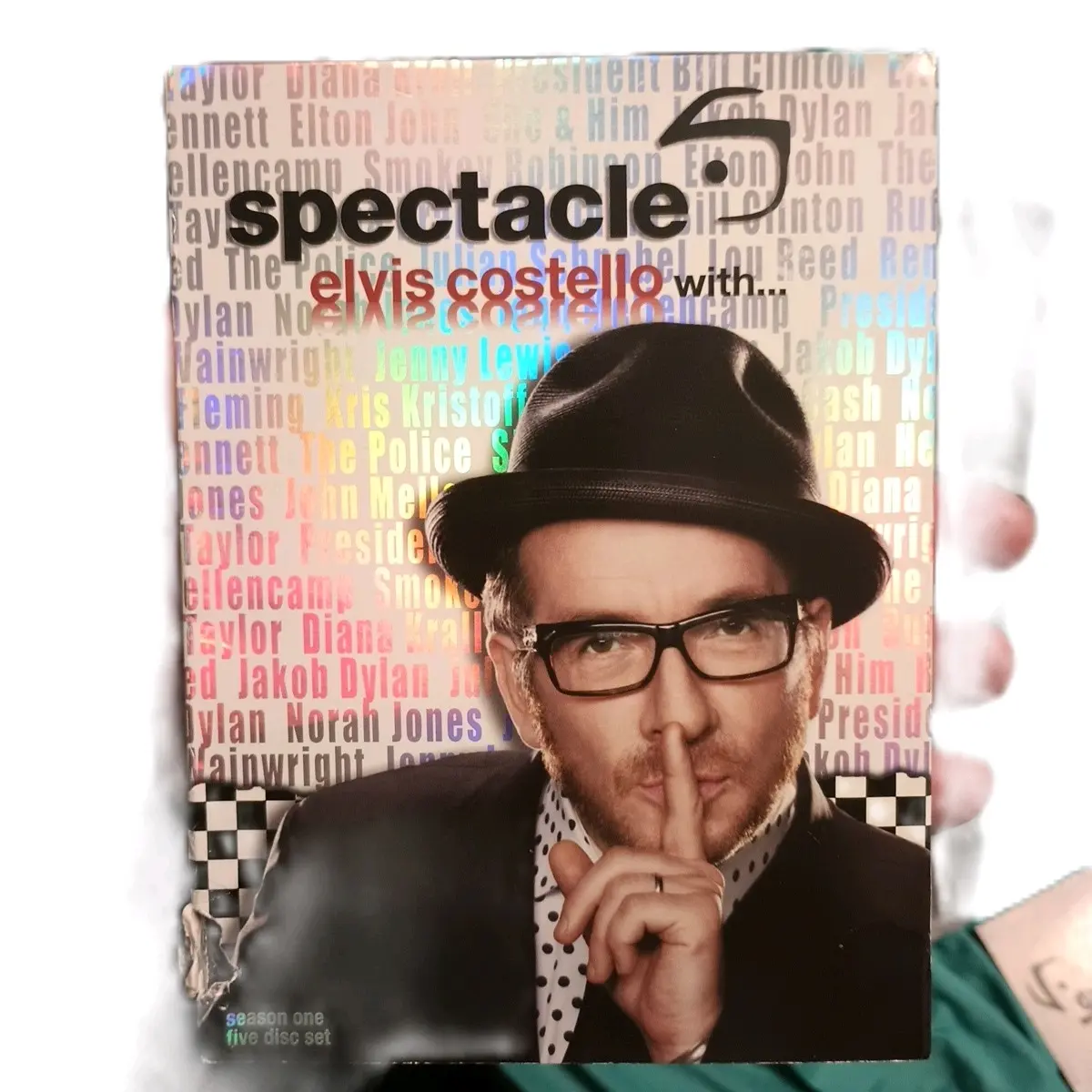 Spectacle Elvis Costello Season One DVD, Sealed with Bill Clinton and Tony Bennett Interviews