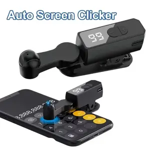 2026 Latest Upgrade Auto Clicker Smart Clicker for iPhone iPad Android Tiktok, 107 Adjustable Speeds, Rechargeable, Live Streaming, Social Media Tasks