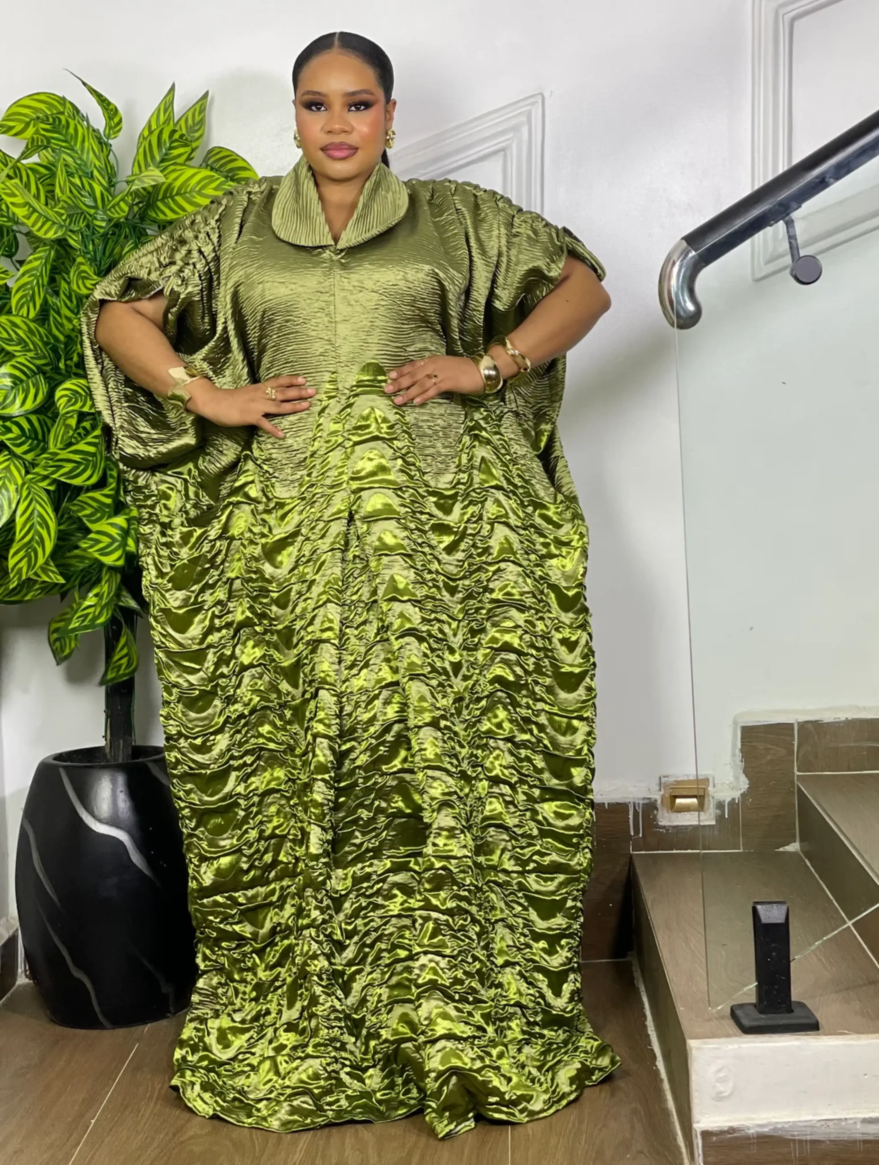 LUXE RIPPLE BROCADE (OLIVE) LUXE RIPPLE BROCADE (OLIVE)