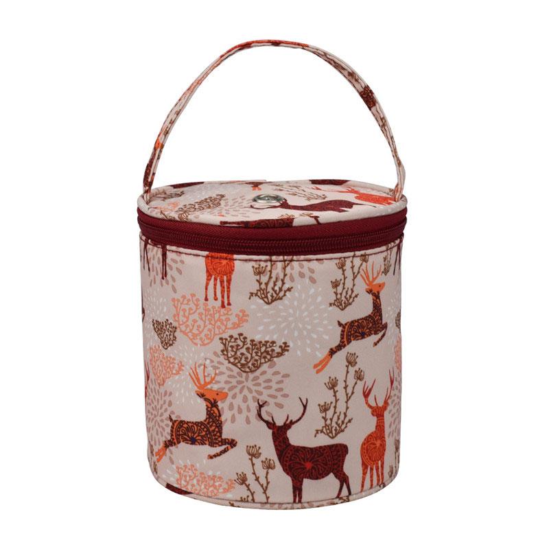 DIY Hand Knitting Tools Crochet Thread Storage Bag Printing