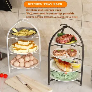 Multi - functional Kitchen Shelf B47 Organizer for Pantry Countertop Storage and Display