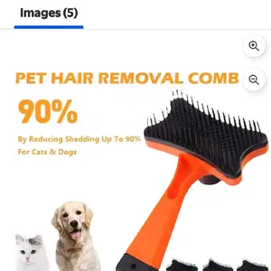 Brush For Pet Cat Dog Puppy Grooming Brush Massaging Brush Hair Short Long UK