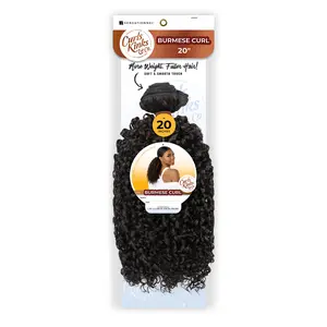 Sensationnel Weave Curls Kinks N Co Burmese Curl (14"-20")