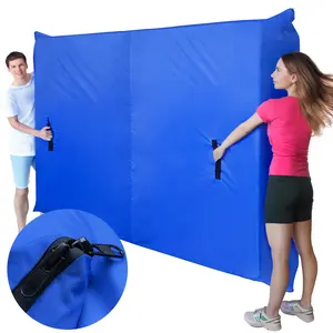 Moonsea Mattress Bags for Moving and Storage, Heavy Duty Moving Supplies with 4 Sturdy Handles & Strong Zipper, Waterproof Reusable Mattress Cover Bed Bags Storage Cover Essentials Easy Packing Carrier Protector for Moving #Tiktokshopstockup