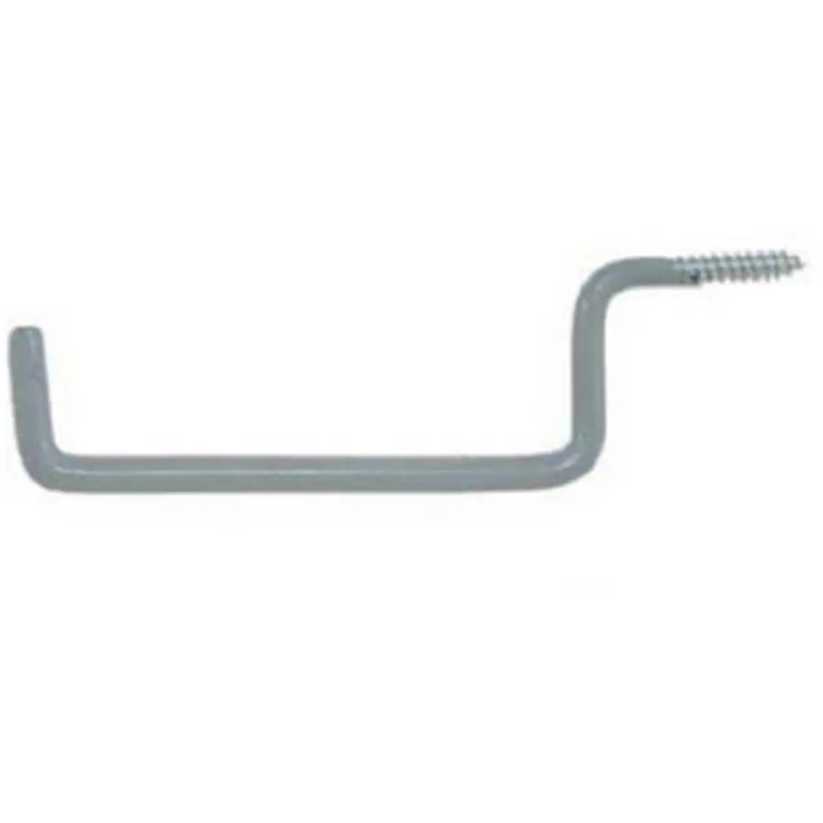212 MAIN Crawford SS11-25 Vinyl Coated Screw-In Ladder Hook, 8x0.3x2.3in Wall-Mounted Hook, Heavy-Duty Wall Hanging Fastener, Ladder Organization Hangers
