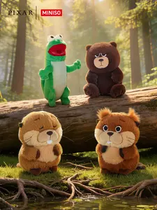 Pixar Original Product River Otter “Transformation Plan” Merchandise — Lizard Mei Bao Doll,Figurine, Quirky Doll Gift, Birthday Gift