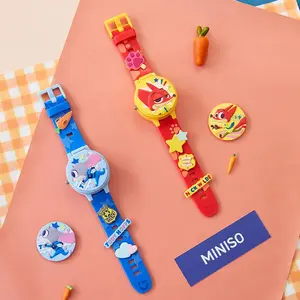 [NEW SPECIAL] Disney Zootopia Series 2.0 Theme Watches - Judy, Nick, Finnick & Nibbles | DIY Detachable Storage Space Design Cute Animal-Themed Wrist Watches for Fans Holiday Christmas New Year Gift for Kids Friends Students Valentine Gift for Girlfriends