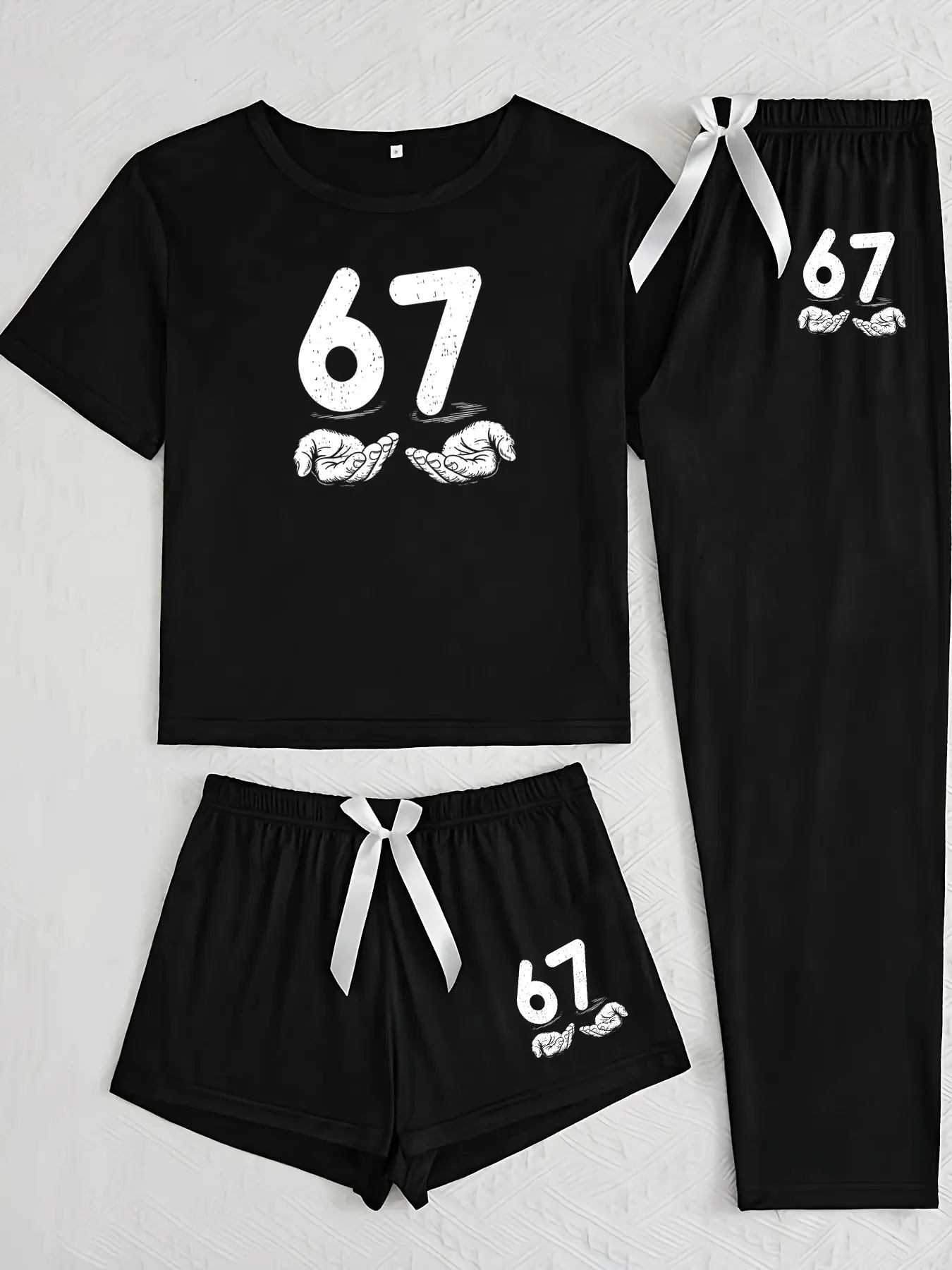 Women's Sleepwear & Loungewear Set, Pajama Set, Cartoon Pattern Design, Fitted Style, All-Season Comfortable Wear, Ideal for Daily Use & Relaxing Moments