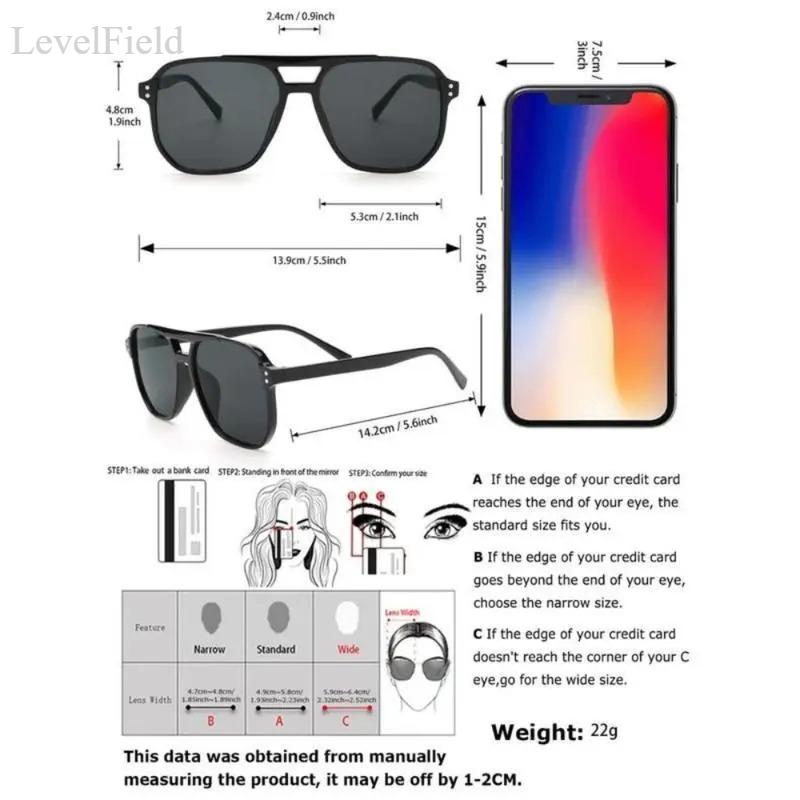 LevelField 4-Pack Y2K Aviator Sunglasses for Men Women UV400 Protection Lightweight Metal Frame Vintage Pilot Style Durable Fashion Shades Value Set for Driving Travel Beach Streetwear Daily Wear