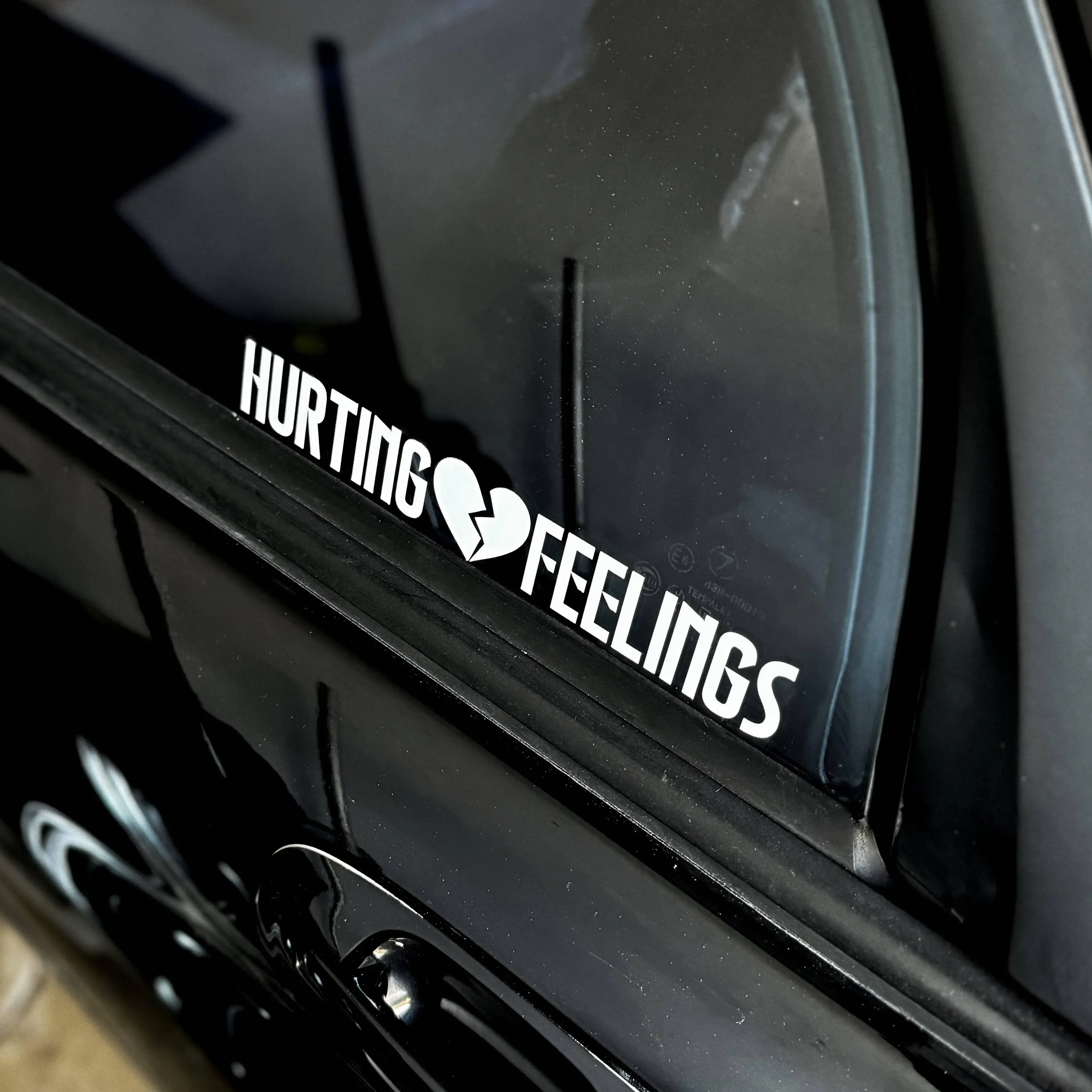 Hurting Feelings Decal - Vinyl Car Sticker