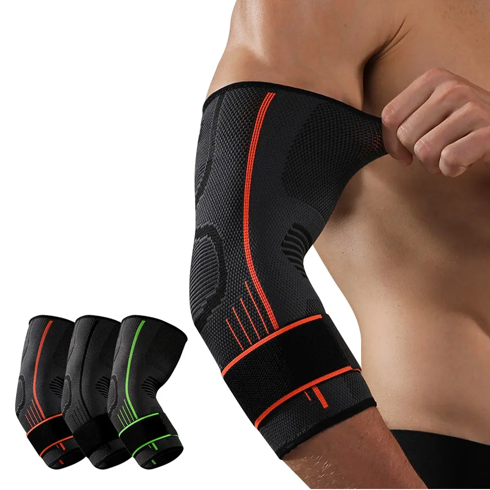 1 Piece Sports Adjustable Elbow Brace for Men Women