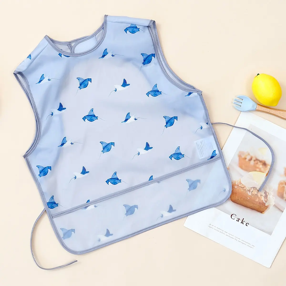 One-Piece Cute Sleeveless Baby Coveralls, Unisex Fitted Clothing Type Bib,  Baby Daily Essentials