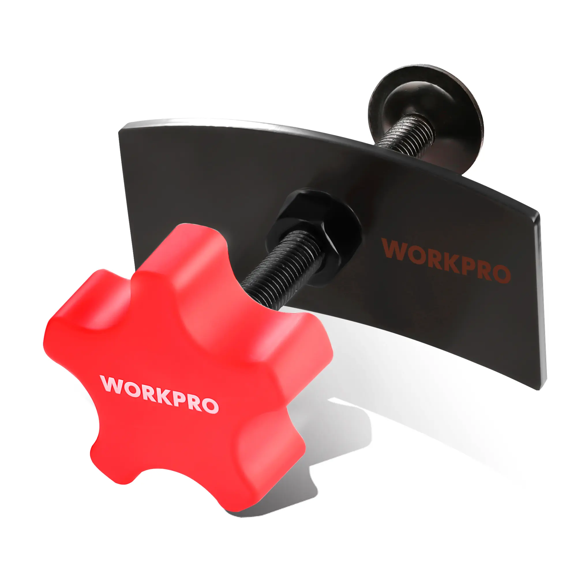 #toolupgrade WORKPRO Brake Pad Spreader, Disc Brake Pad Spreader Tool, Brake Caliper Compressor Tool for Compressing Inner Pad, 360 Degree Swivel Joint Brake Piston Compression Tool for Cars & Light Trucks