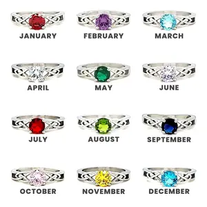Celtic Birthstone Ring