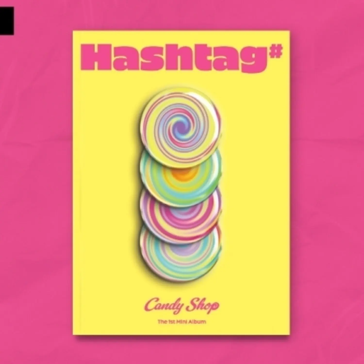 Candy Shop - Hashtag# - incl. 84pg Photobook, Polaroid Photo, 2 Photocards, Candy Message Card + Poster  [COMPACT DISC - CD] Photo Book, Photos, Poster, Asia - Import