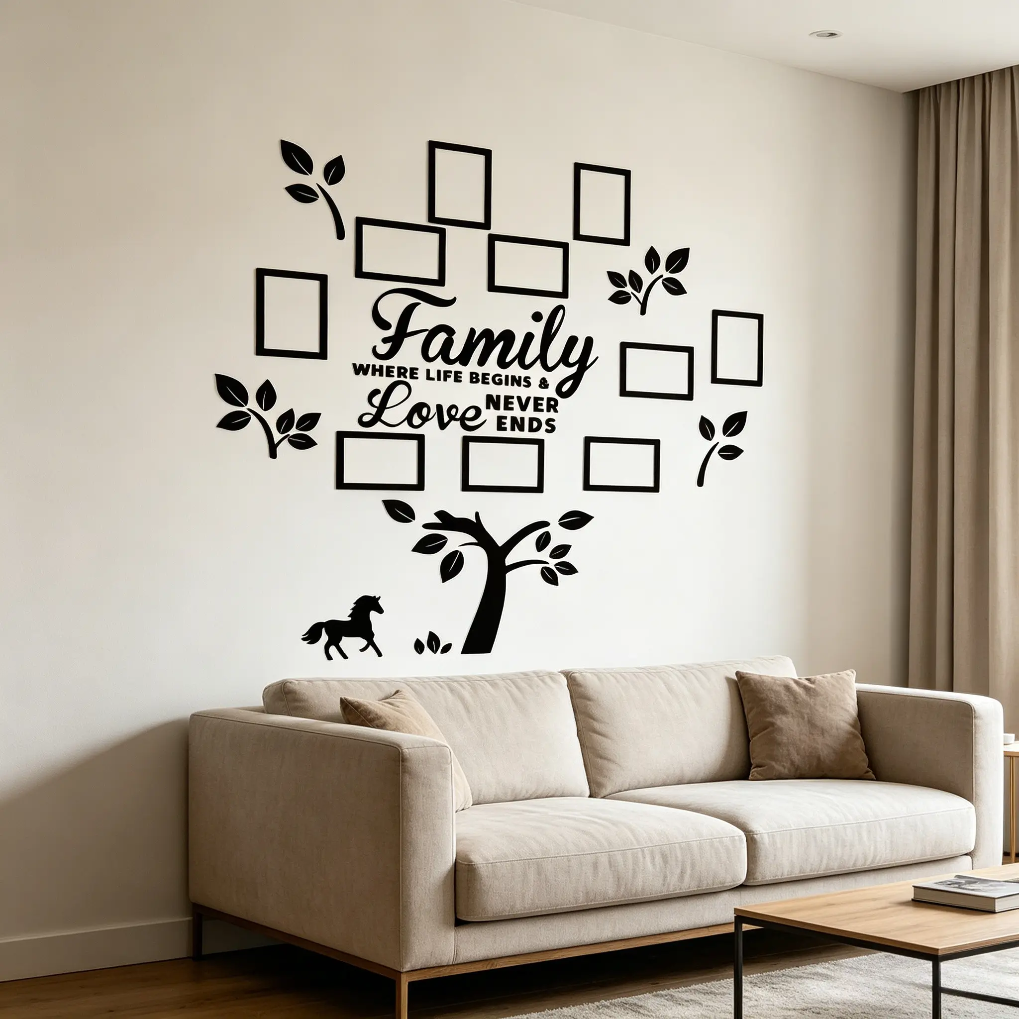 3D Photo Frame, Picture Frames For Wall, Plaque College Photo Frame, Wall Decoration Acrylic Self Pasting DIY Photo Frame Selfie Gallery Collage With Hanging Template And Wall Mounting Design, Wall Picture Frames