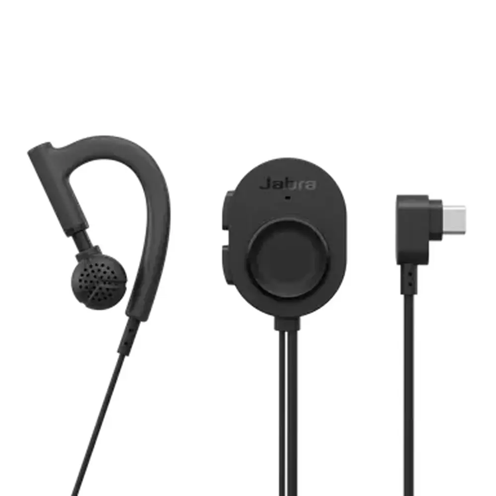 Jabra Perform 10 Wired Mono Design Headphone with USB-C Connection, Android-Only Compatibility - Black Audio Accessory