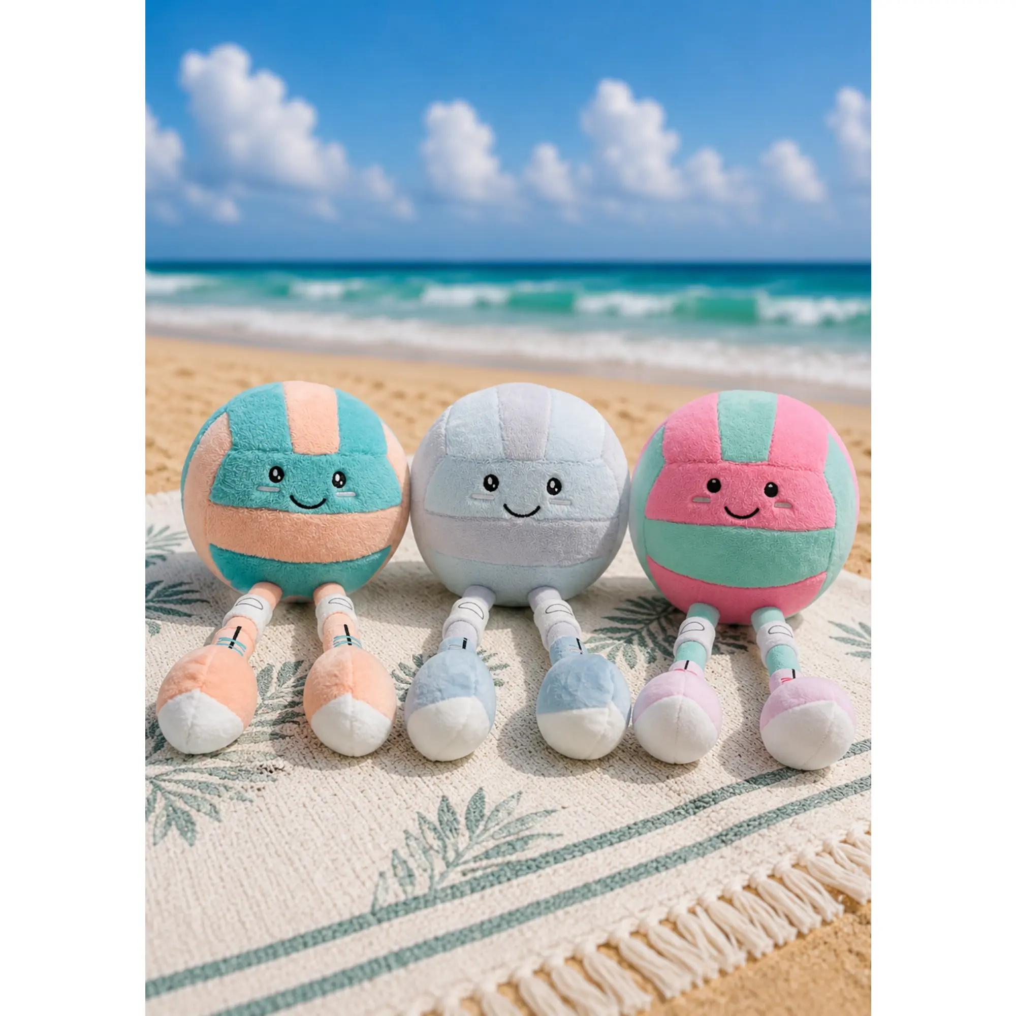 Volleyball Plushie Bundle of 3