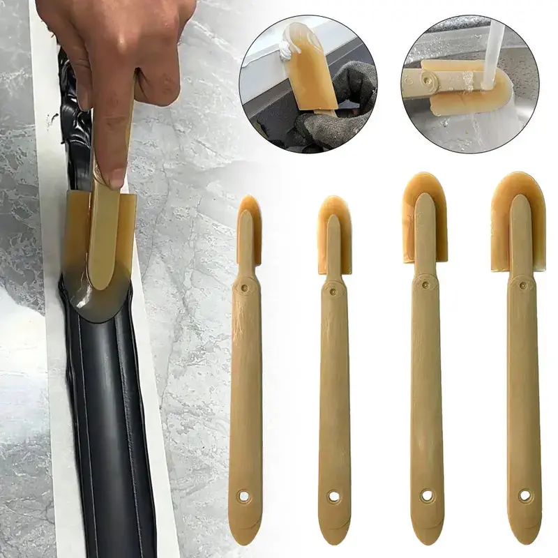 4 Size Set Rubber Caulking Tool Kit, Silicone Caulking Caulk Finishing Tool, Caulk Spreading Tool, Caulk Spreader
