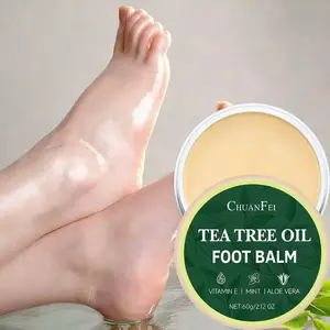 Tea Tree Oil Foot Balm, Moisturizing Foot Cream, Prevents Cracked Hands and Feet, Deep Nourishing Foot Care, Protects Against Frostbite, Intensive Foot Care