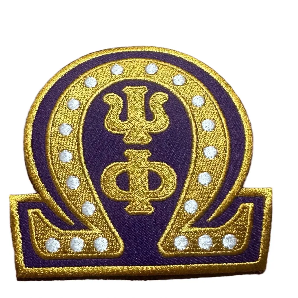 Omega Psi Phi iron on patch Omega Psi Phi iron on patch