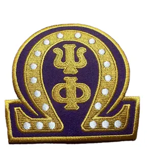 Omega Psi Phi iron on patch