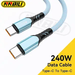240W USB C Cable, 1 Count USB C to C PD Cable, Fast Charging Durable Build Quality Type C Cable, Electronic Phone Accessories Compatible with Smartphone, Cellphone