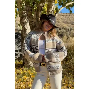 Jackson Hole Zip Up Sweater