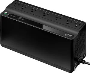 UPS Battery Backup for Power Outages, 600VA/330W Surge Protector, 7 Outlets, USB Charging, BE600M1 Uninterruptible Power Supply for Computers, Wi-Fi Routers, and Home Office Electronics
