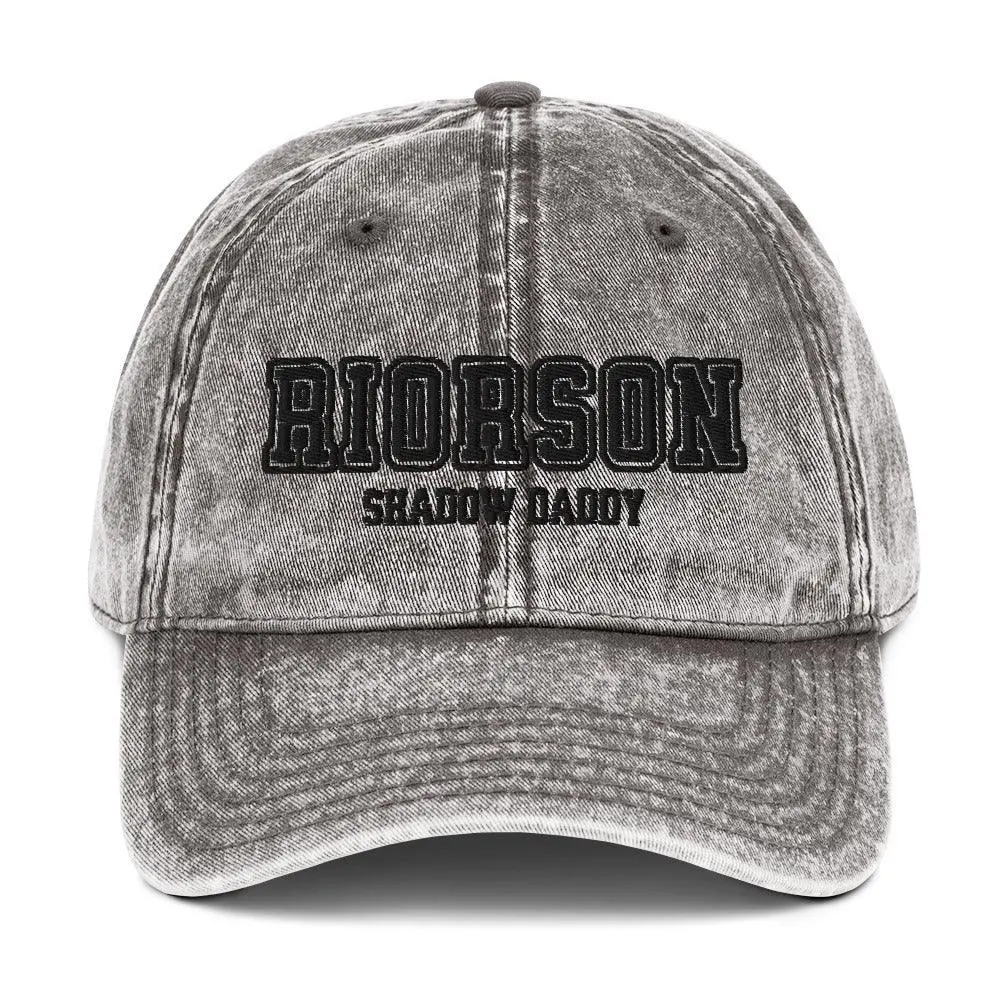 Xaden Riorson Embroidered Vintage Cotton Twill Cap