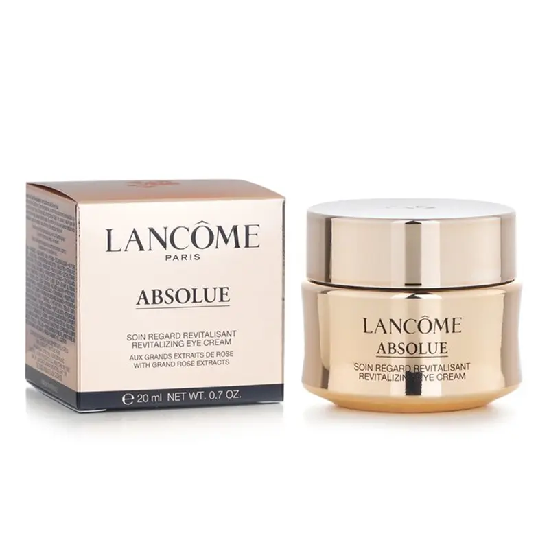 Lancome Absolue Revitalizing Eye Cream, Moisturizing Anti-Age Eye Treatment for Sensitive Skin with Advanced Hydration, 20ml/0.7oz Single Item