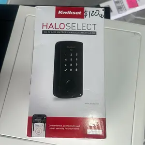 Kwikset HALOSELECT WIFI AND MATTER ENABLED SMART LOCK with Included Application for Seamless Operation and Reliable Performance