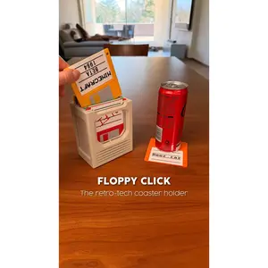 Floppy Disk Retro Tech Coaster Holder