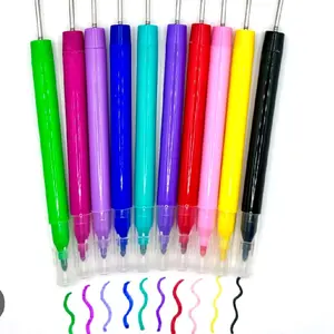 (On Live Purchase Only) 4 Pack Doorable beaded markers Artist Drawing Pen