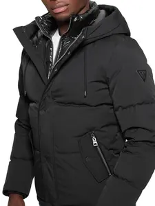 GUESS Male Eco Real Down Puffer Jacket