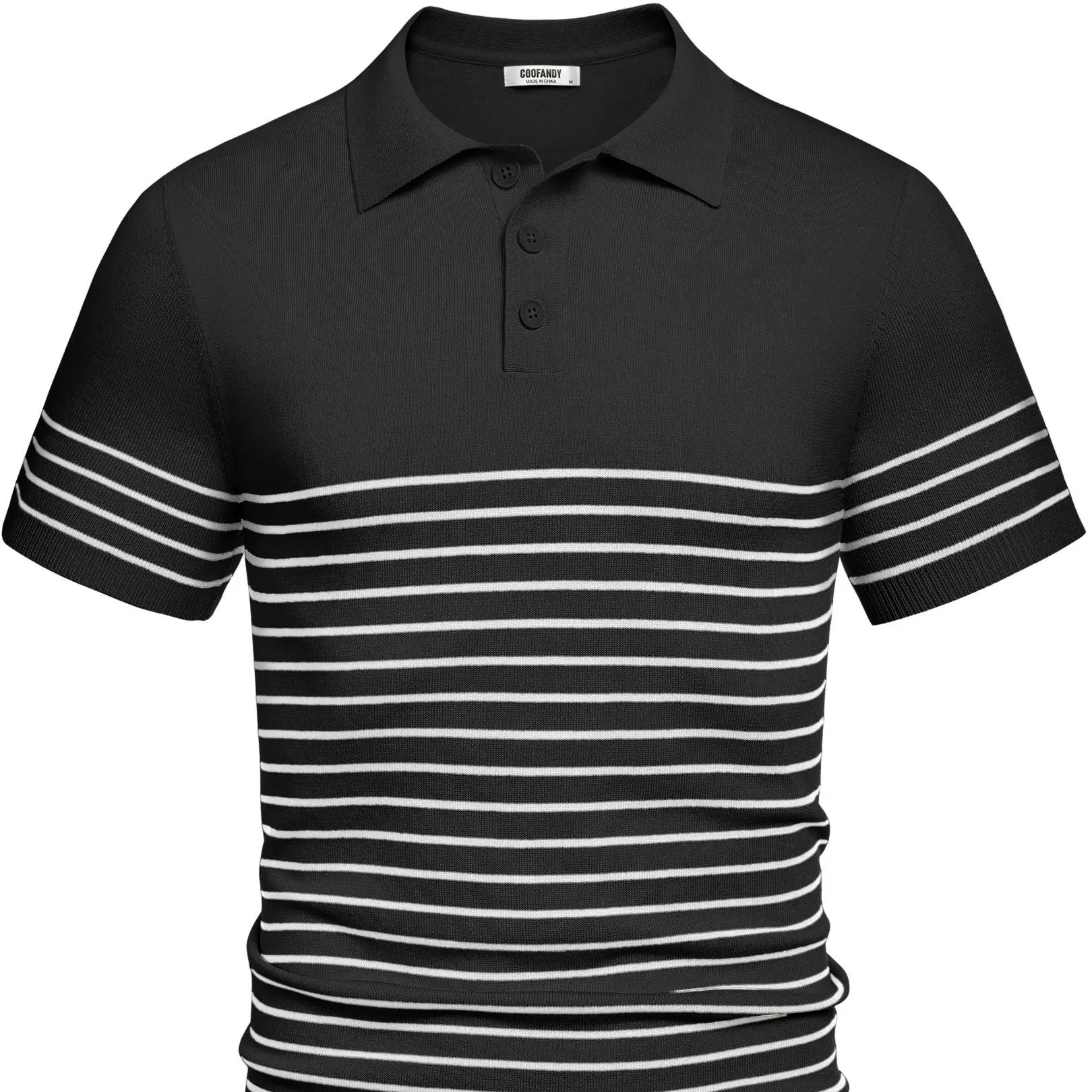 Black (White Stripes)