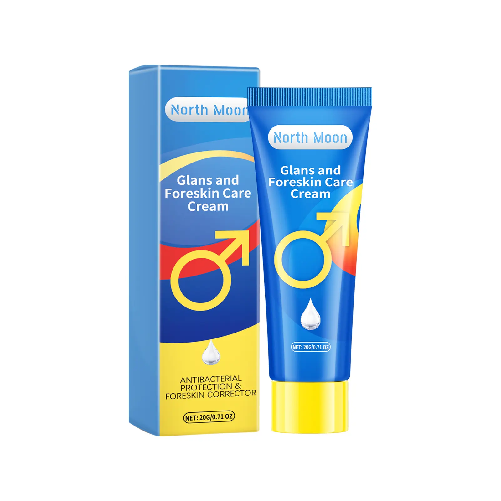 North Moon Gentle Hydrating Corrector Cream - Men's Barrier Intensive Cream with Daily Moisturizing Blend to Hydrate, Soothe, Repair Skin Barrier for All Skin Types, Soothing, Moisturizer, Barrier Boosting Hydrators