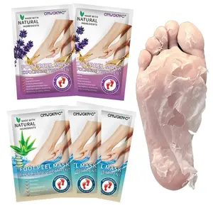 5 Pack Foot Peeling Mask,Exfoliator Peel Off Calluses Dead Skin Callus Remover,Foot Mask for Dry Cracked Feet,Foot Peel Masks for Men and Women Feet Peeling Mask for Fathers Mothers Day Gifts