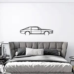 1972 Chevy Camaro Wall Art Handmade Car Decor Laser-Carved Wood Sign Personalized Garage Gift 3D Decor for Car Enthusiasts