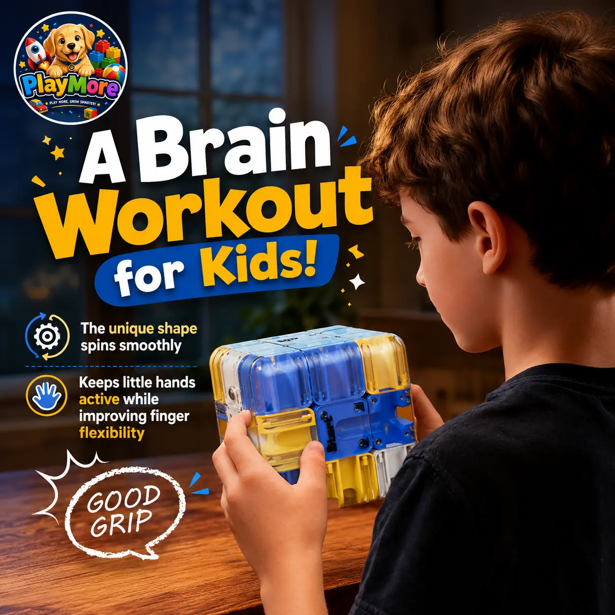 Brain Training Logic Puzzle Strategy Game STEM Toy Fidget Puzzle Parent-Child Game