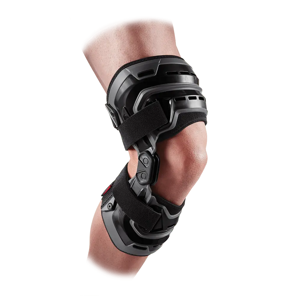 McDavid ELITE Bio-Logix™ Knee Brace - Lightweight Semi-Rigid Support with Advanced Hinge Design & Compression Sleeve for Post-Surgical & Instability Protection