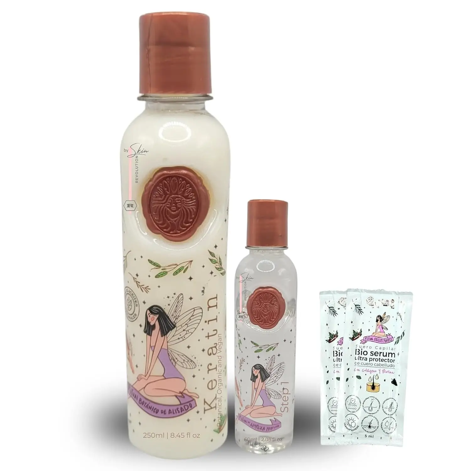 Ritual Botánico Keratina Orgánica | Treatment to Straighten, Repair and Relax Hair | All Natural, Organic & Vegan Ingredients | Product of Colombia| Keratin Medium, 250ml/8.45 Fl Oz)