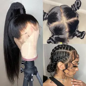 Ashimary 10x6 Parting Max HD Lace Glueless 180% Density Single Grid Single Strand Wig Straight Wear & Go Wigs