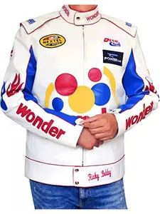 Men Ricky Bobby Jacket - Talladega Nights Jacket Racing Jacket